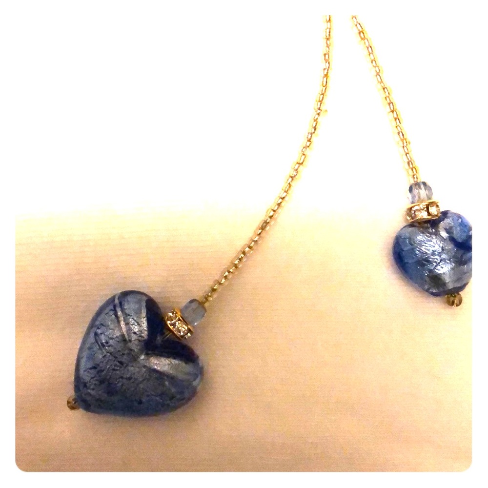 Italian glass bead necklace